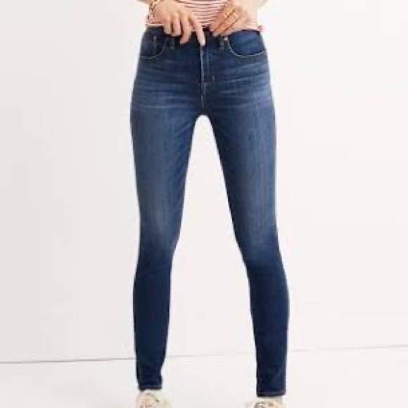 Madewell 10” high-rise skinny jeans - Picture 1 of 7